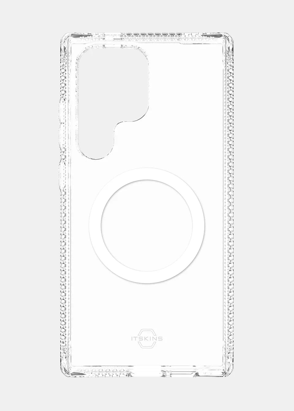Samsung S25 Ultra MagSafe Cover Itskins Hybrid Clear Samsung S25 Ultra MagSafe Cover Itskins Hybrid Clear